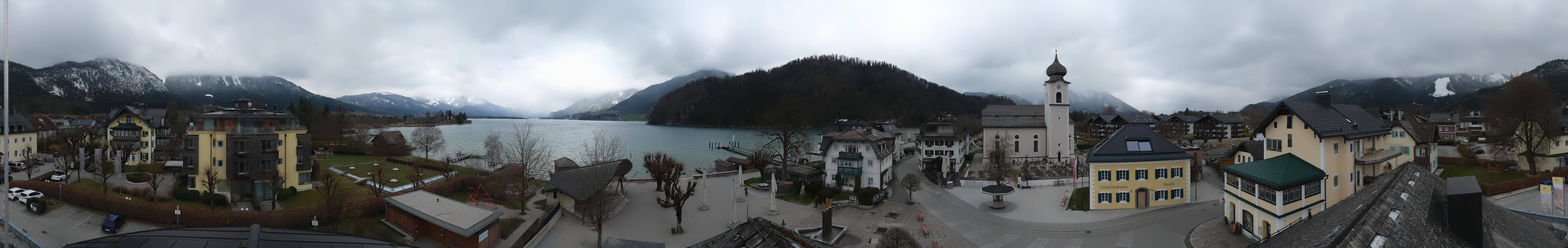 Archiv Foto Webcam Panoramasicht über Strobl