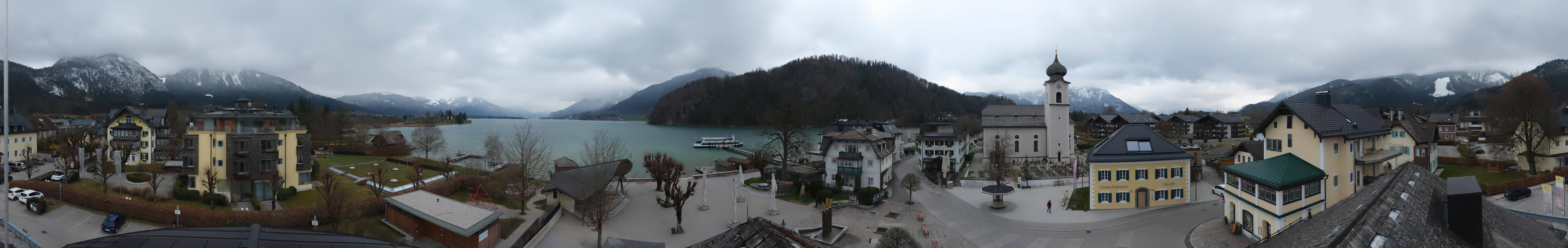 Archiv Foto Webcam Panoramasicht über Strobl