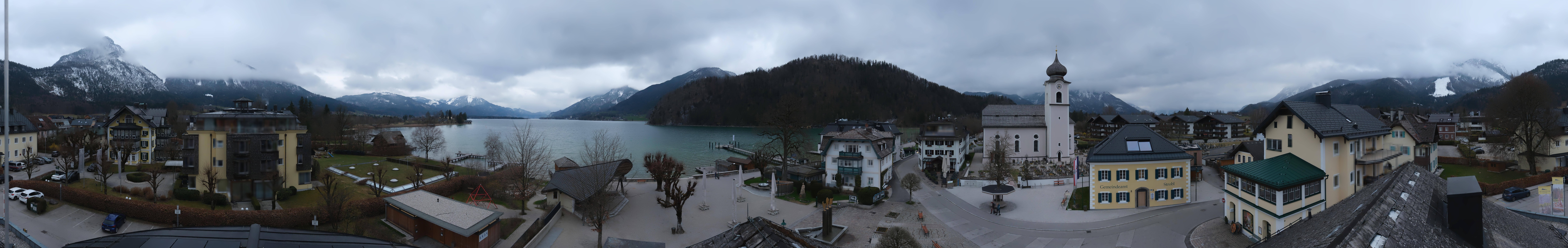 Archiv Foto Webcam Panoramasicht über Strobl