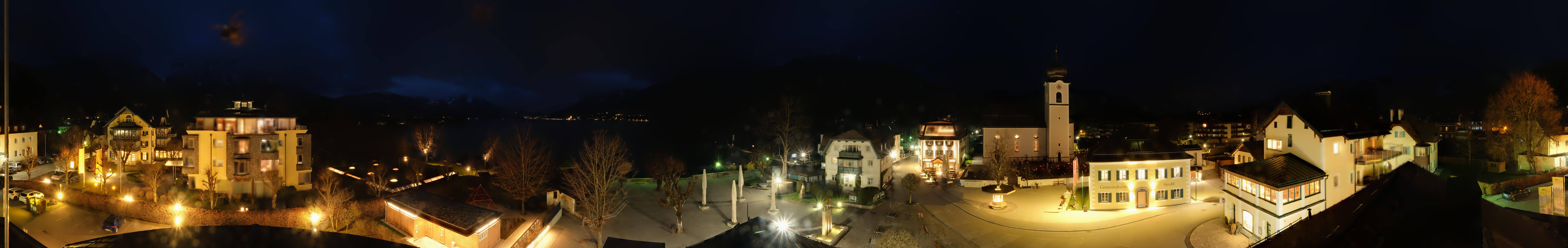 Archiv Foto Webcam Panoramasicht über Strobl