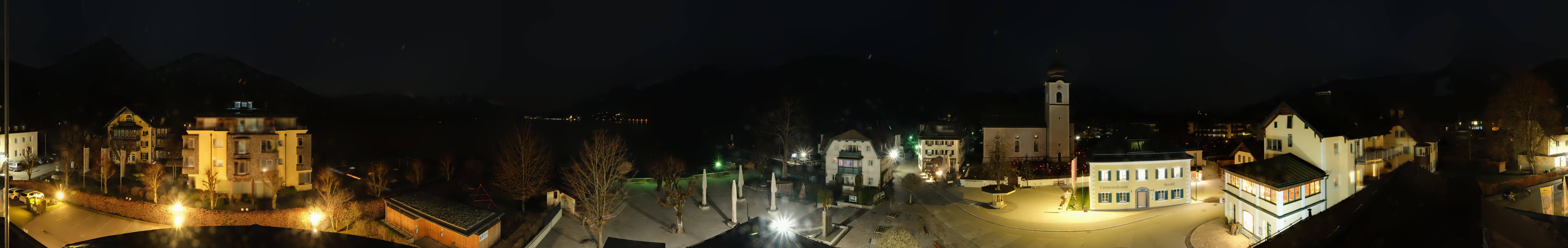 Archiv Foto Webcam Panoramasicht über Strobl