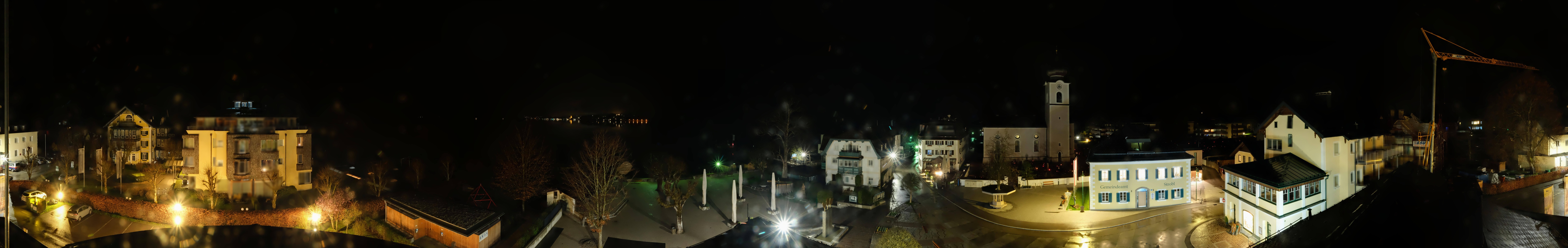 Archiv Foto Webcam Panoramasicht über Strobl