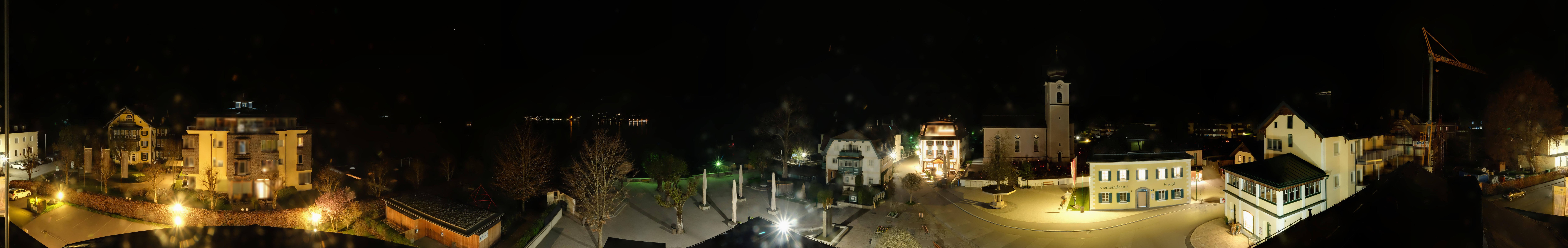 Archiv Foto Webcam Panoramasicht über Strobl