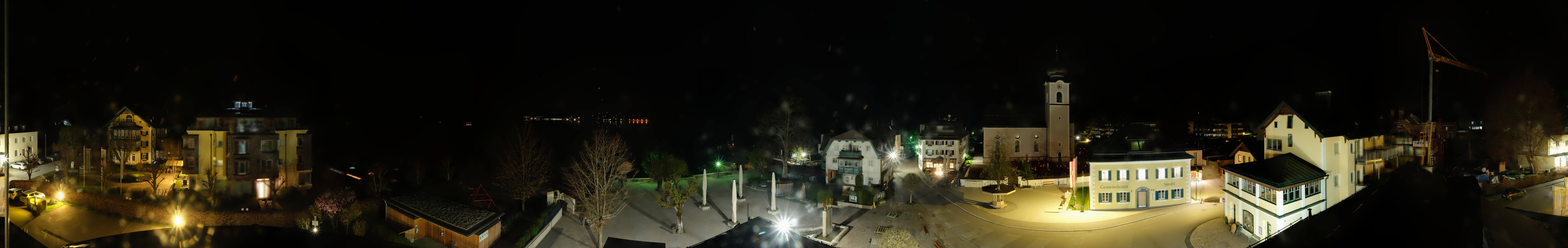 Archiv Foto Webcam Panoramasicht über Strobl