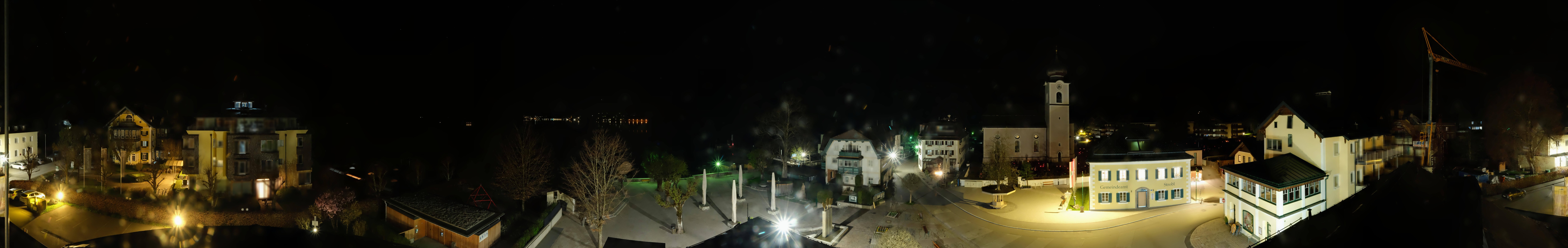 Archiv Foto Webcam Panoramasicht über Strobl