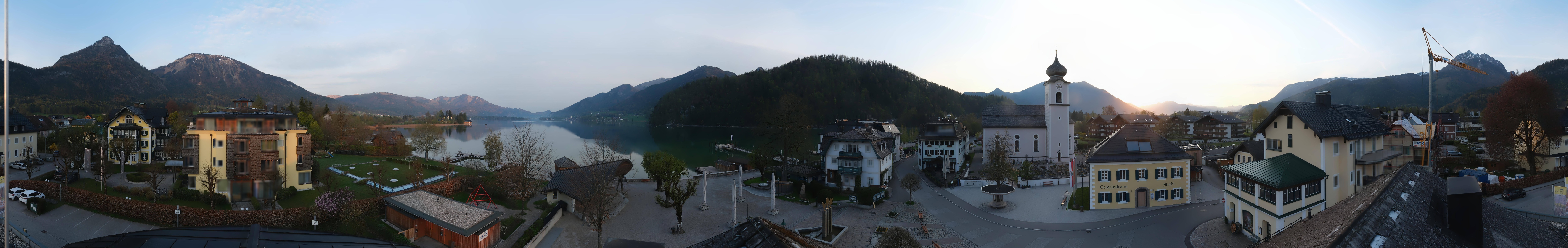 Archiv Foto Webcam Panoramasicht über Strobl