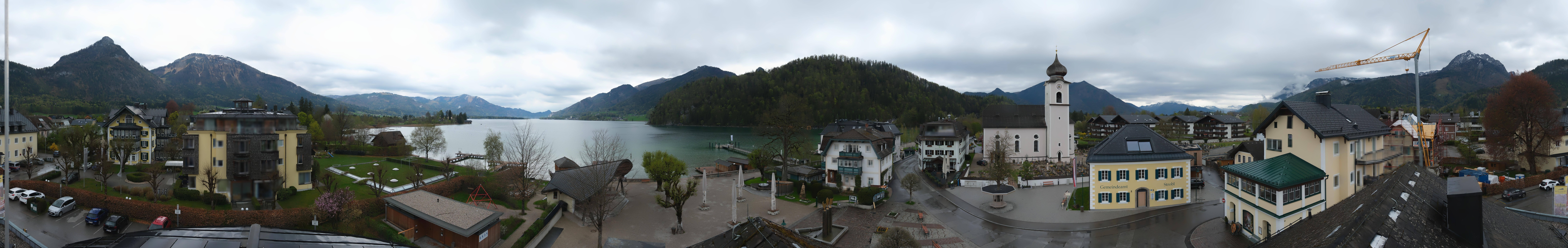 Archiv Foto Webcam Panoramasicht über Strobl