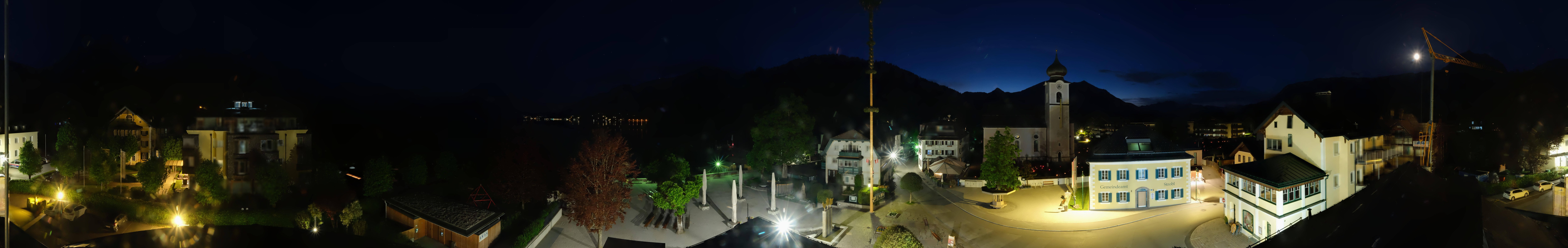 Archiv Foto Webcam Panoramasicht über Strobl