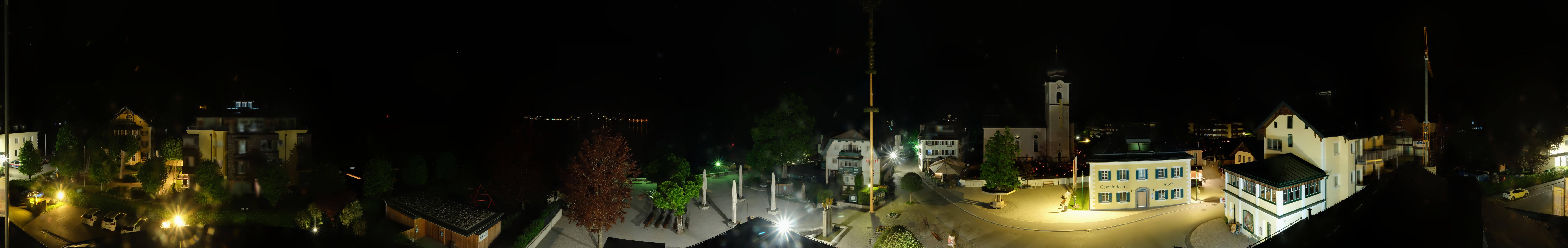 Archiv Foto Webcam Panoramasicht über Strobl