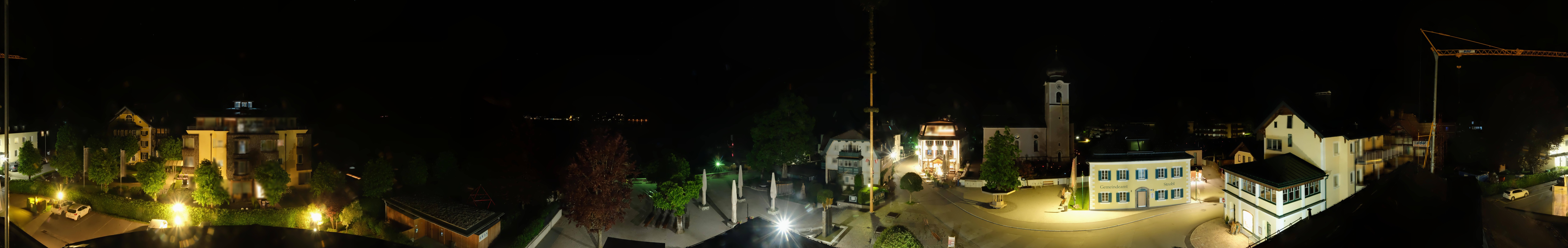 Archiv Foto Webcam Panoramasicht über Strobl