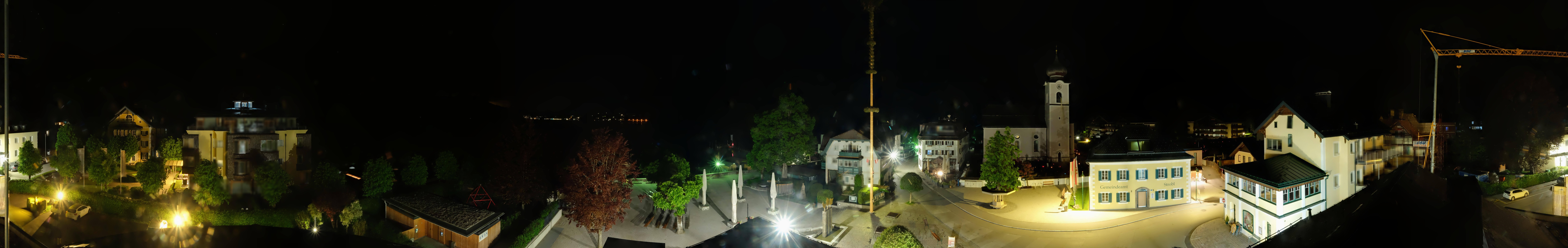 Archiv Foto Webcam Panoramasicht über Strobl