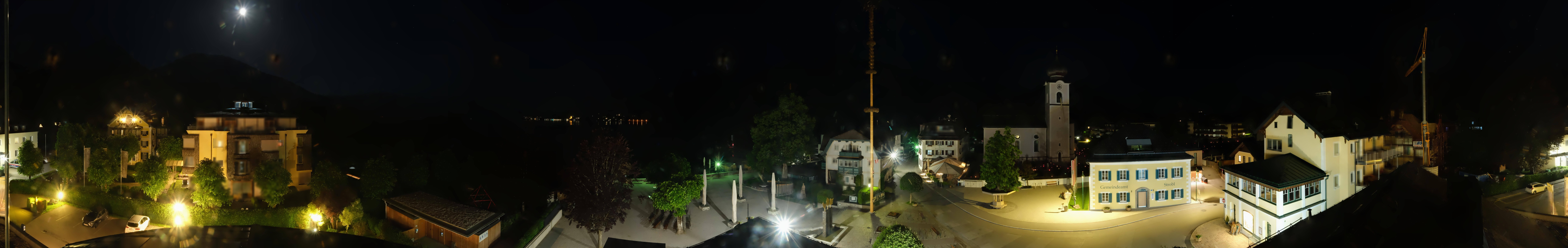 Archiv Foto Webcam Panoramasicht über Strobl