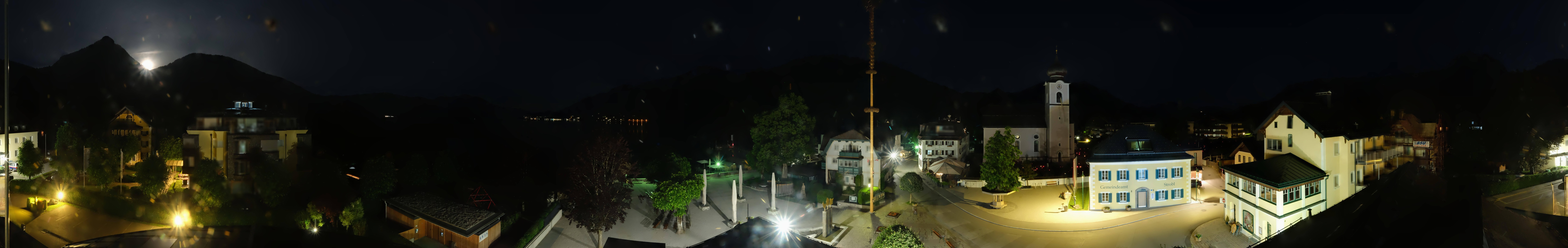 Archiv Foto Webcam Panoramasicht über Strobl