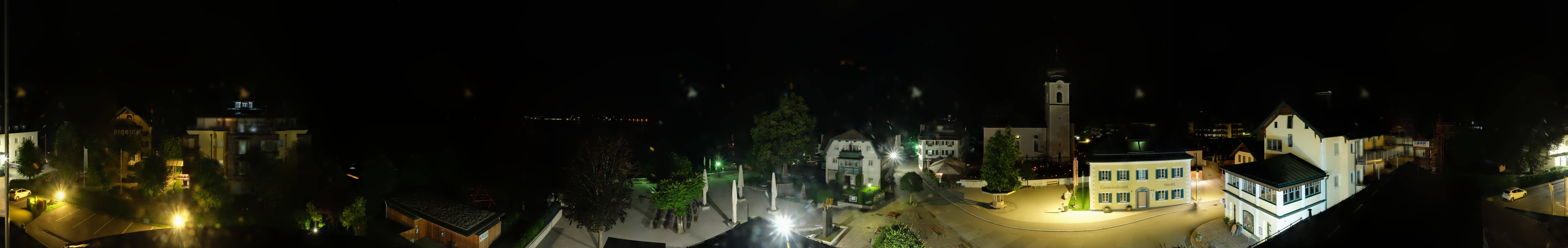 Archiv Foto Webcam Panoramasicht über Strobl