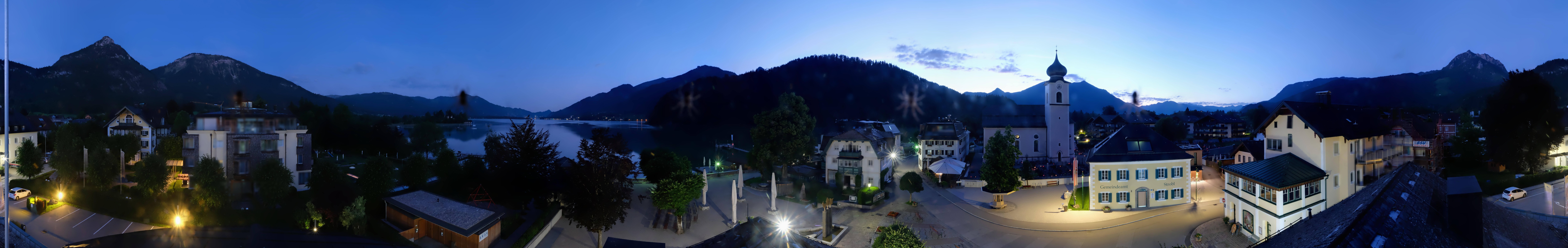 Archiv Foto Webcam Panoramasicht über Strobl