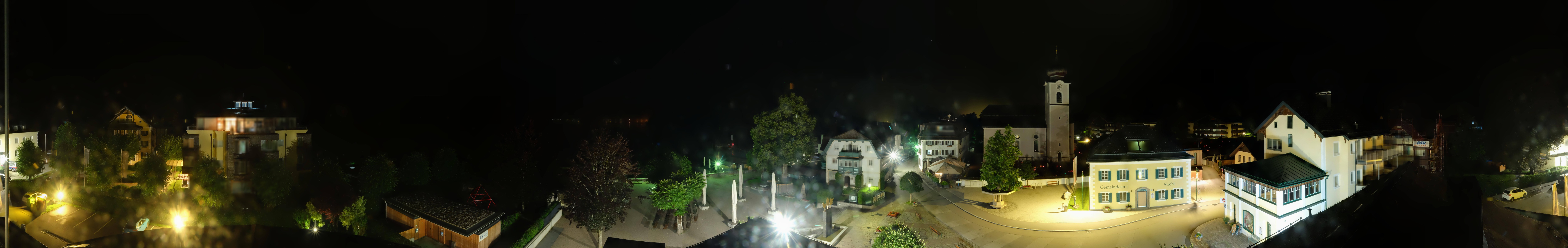 Archiv Foto Webcam Panoramasicht über Strobl