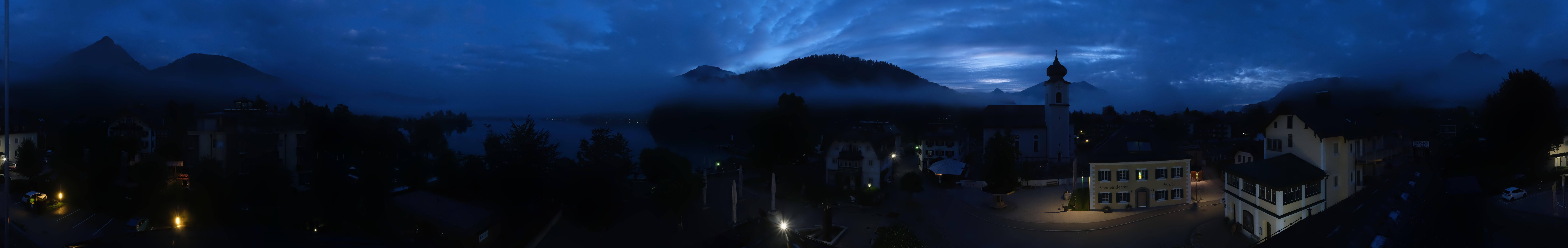 Archiv Foto Webcam Panoramasicht über Strobl