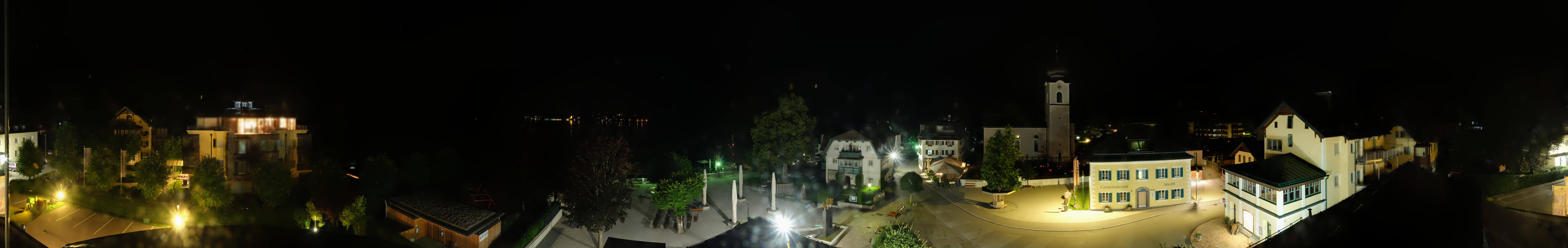 Archiv Foto Webcam Panoramasicht über Strobl