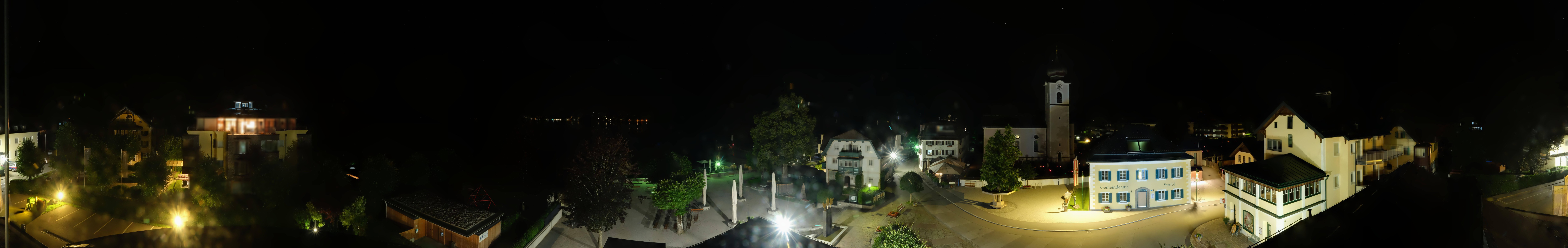 Archiv Foto Webcam Panoramasicht über Strobl