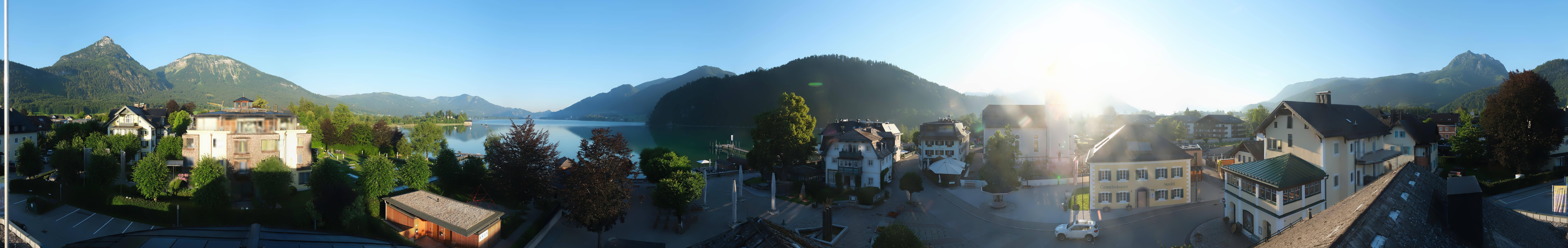 Archiv Foto Webcam Panoramasicht über Strobl