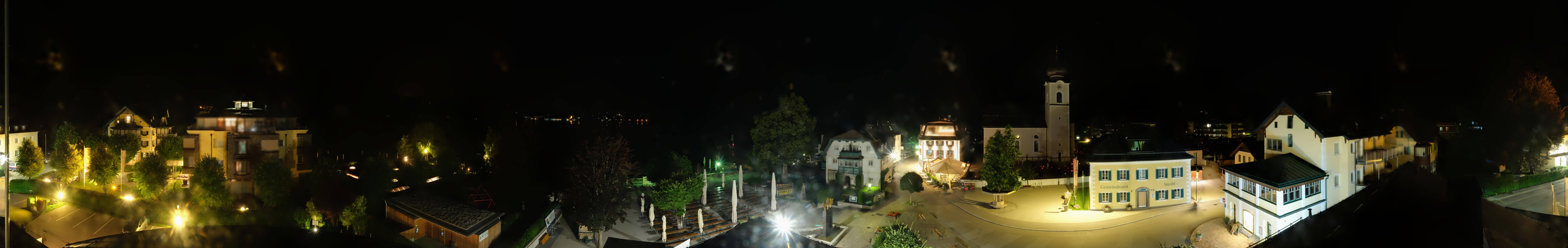 Archiv Foto Webcam Panoramasicht über Strobl