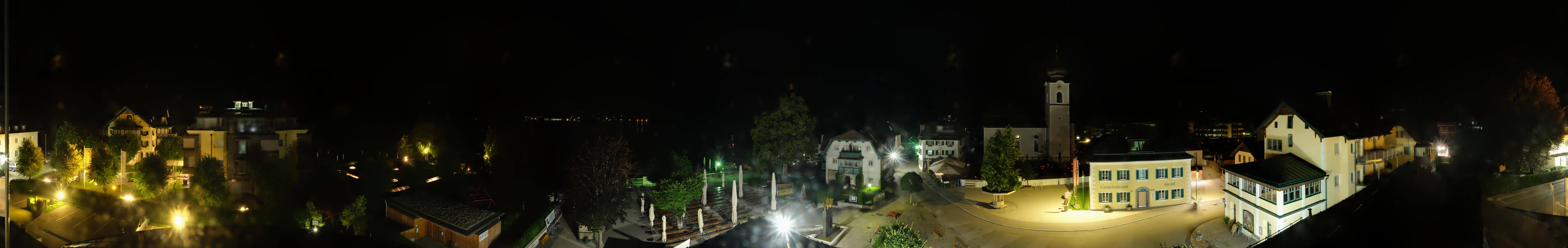 Archiv Foto Webcam Panoramasicht über Strobl