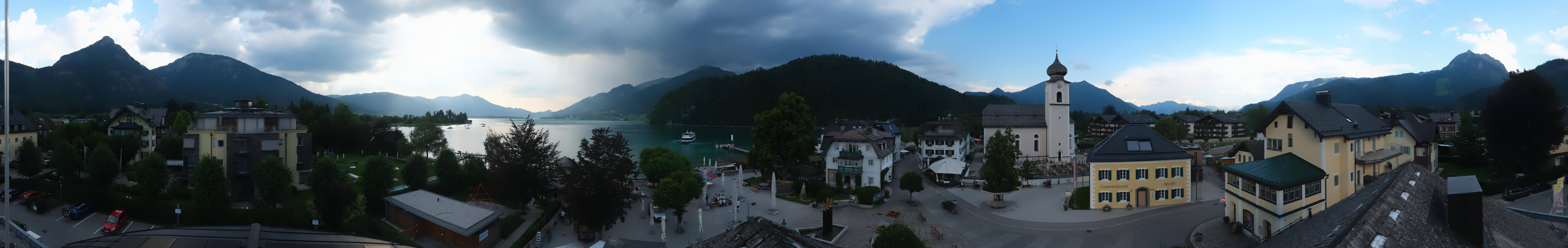 Archiv Foto Webcam Panoramasicht über Strobl