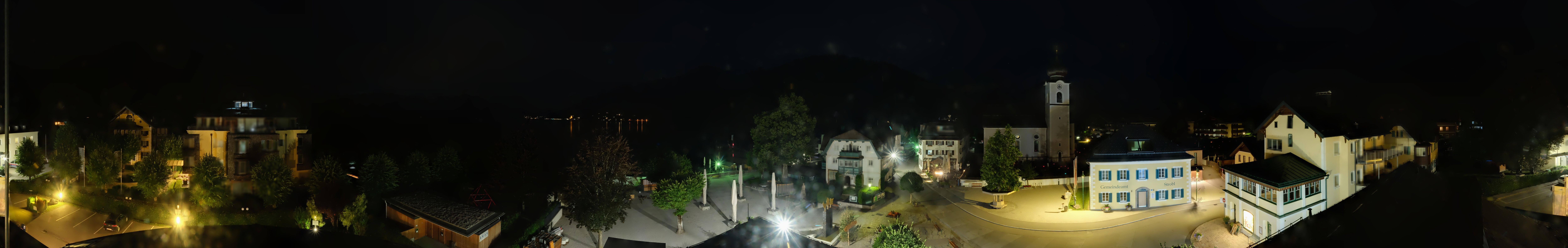Archiv Foto Webcam Panoramasicht über Strobl