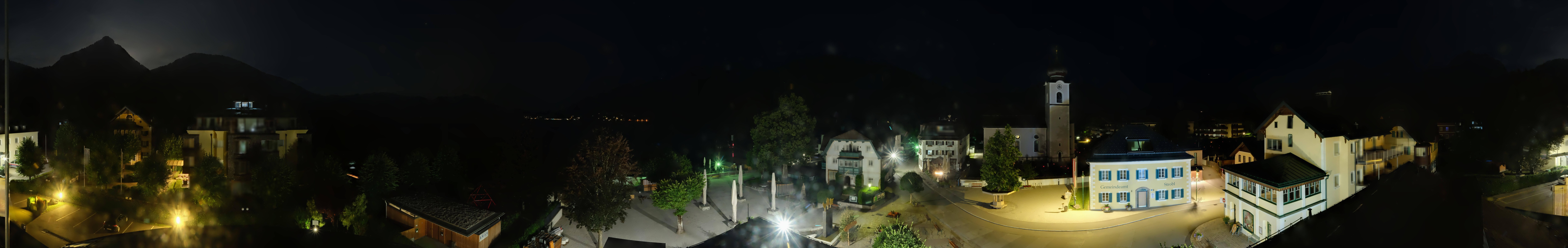 Archiv Foto Webcam Panoramasicht über Strobl