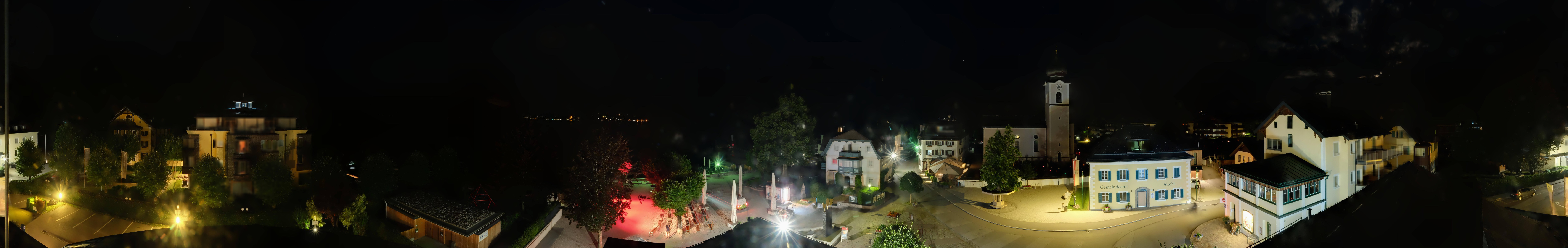 Archiv Foto Webcam Panoramasicht über Strobl