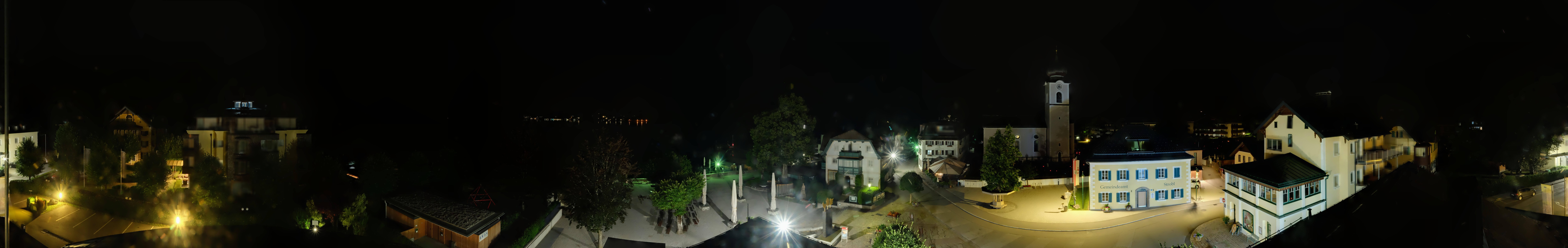 Archiv Foto Webcam Panoramasicht über Strobl