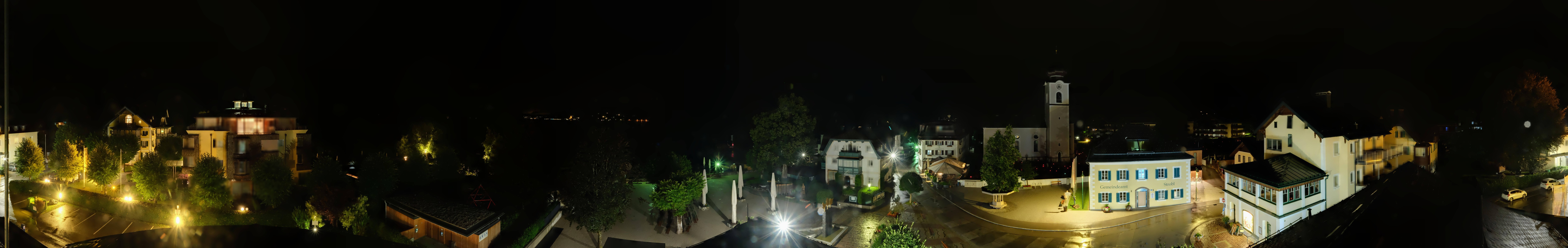 Archiv Foto Webcam Panoramasicht über Strobl
