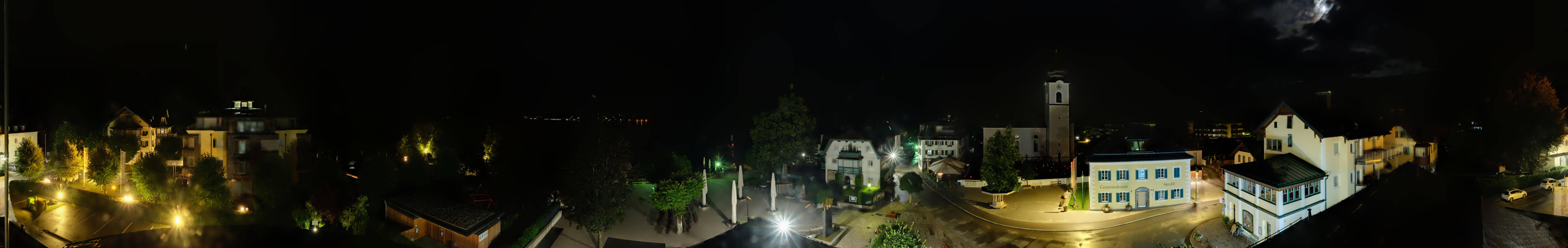 Archiv Foto Webcam Panoramasicht über Strobl