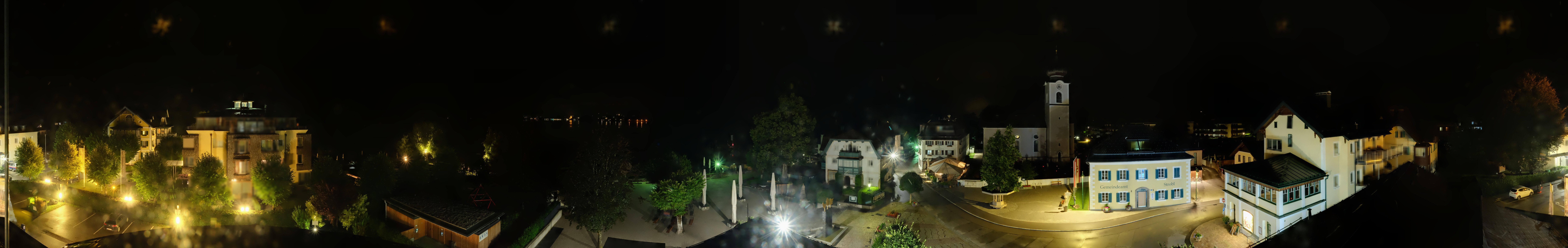 Archiv Foto Webcam Panoramasicht über Strobl
