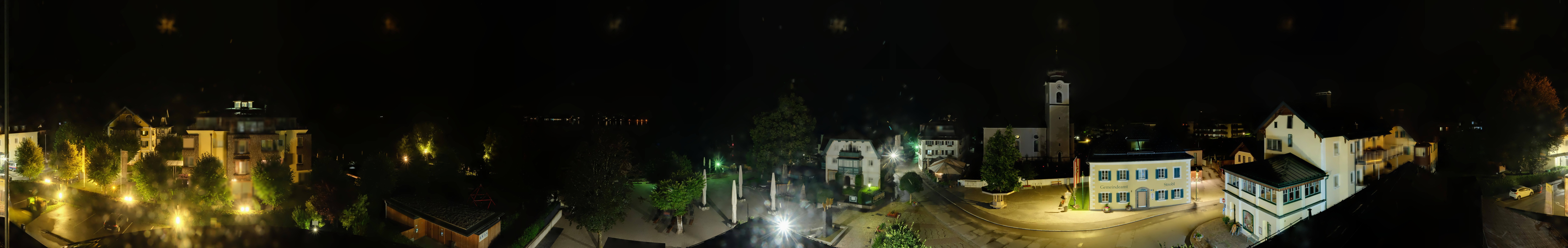 Archiv Foto Webcam Panoramasicht über Strobl