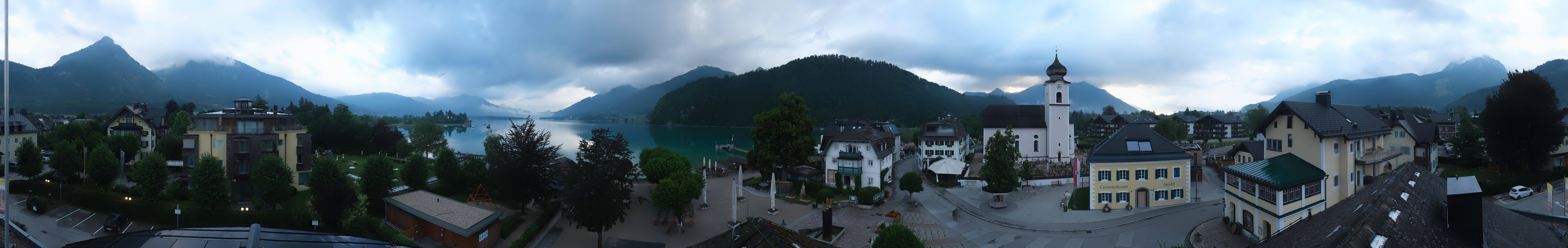 Archiv Foto Webcam Panoramasicht über Strobl