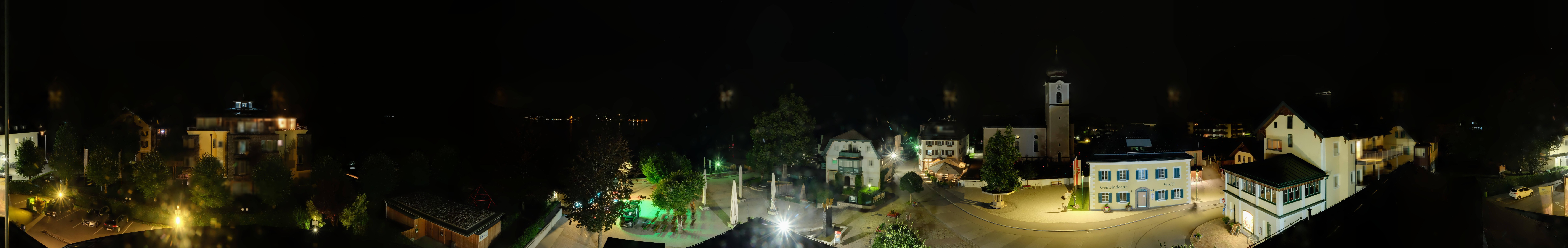 Archiv Foto Webcam Panoramasicht über Strobl