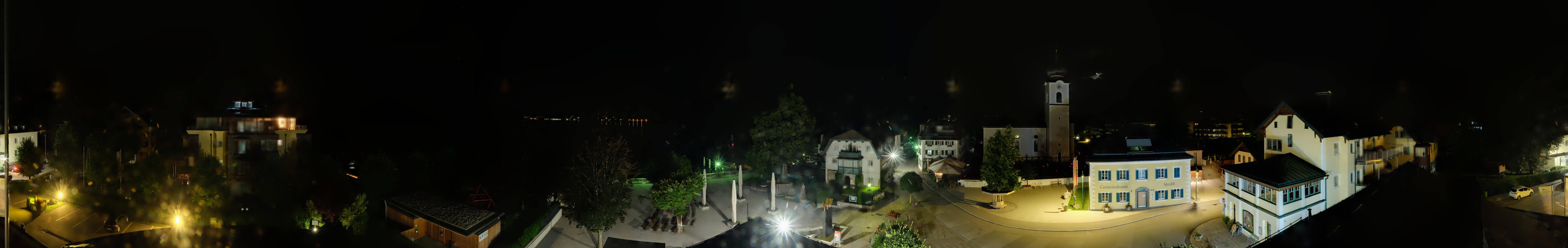 Archiv Foto Webcam Panoramasicht über Strobl