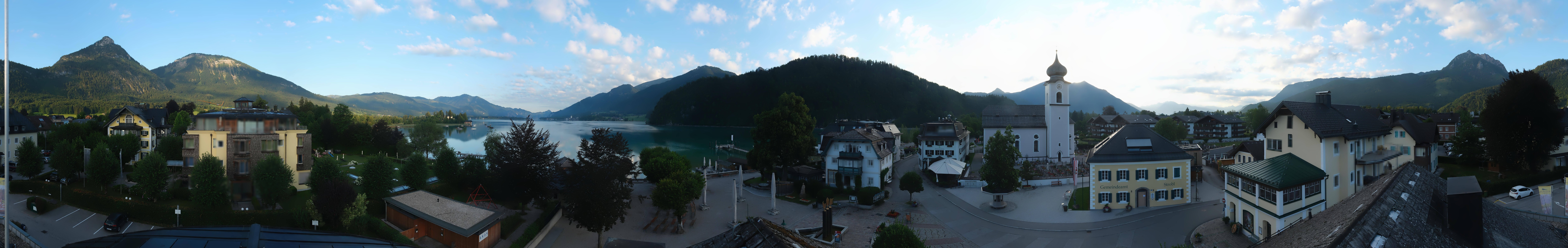 Archiv Foto Webcam Panoramasicht über Strobl