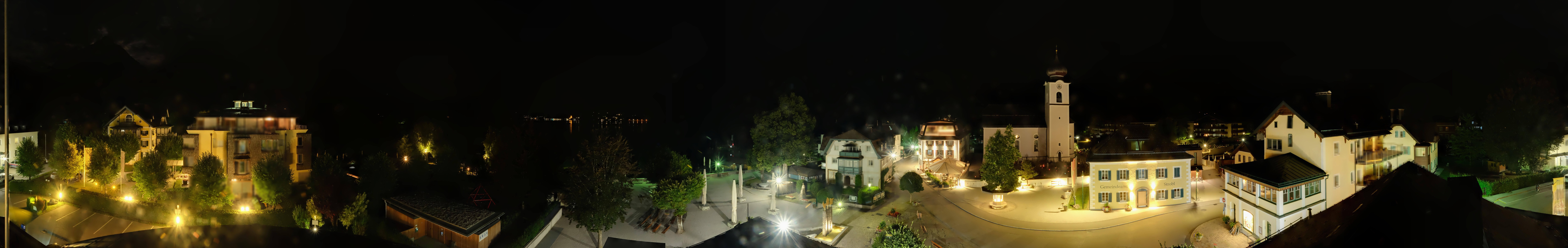 Archiv Foto Webcam Panoramasicht über Strobl