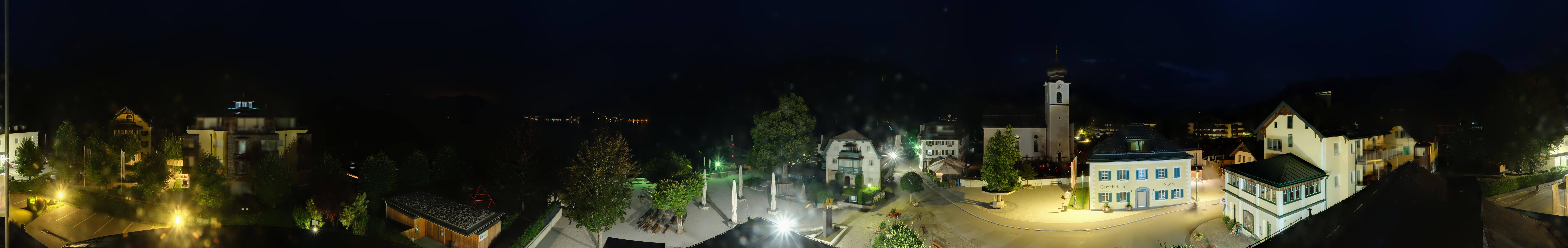 Archiv Foto Webcam Panoramasicht über Strobl