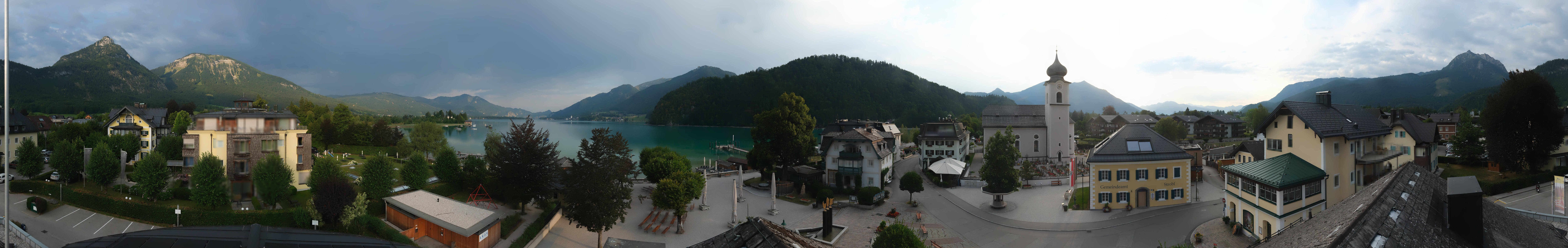 Archiv Foto Webcam Panoramasicht über Strobl
