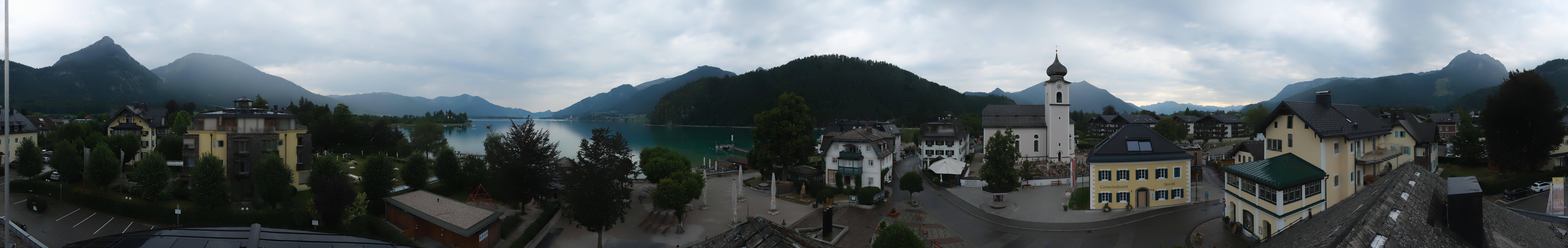 Archiv Foto Webcam Panoramasicht über Strobl