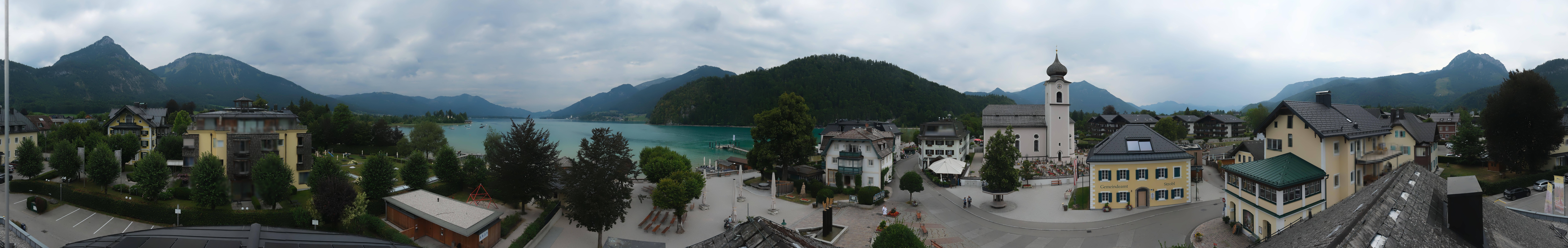 Archiv Foto Webcam Panoramasicht über Strobl