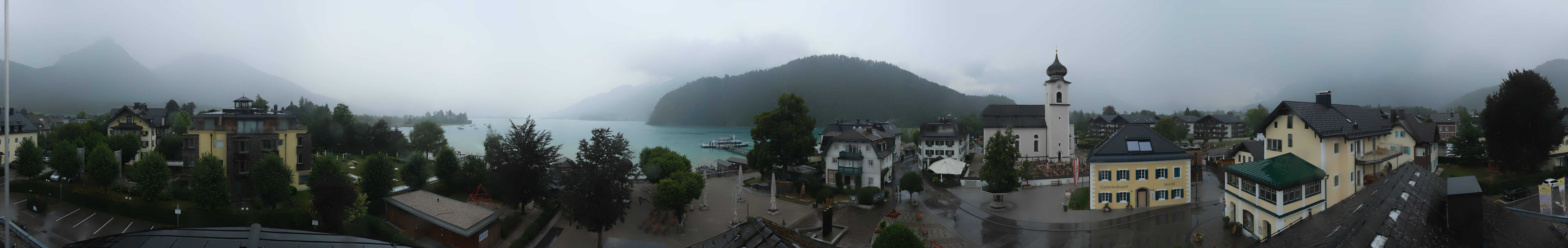 Archiv Foto Webcam Panoramasicht über Strobl