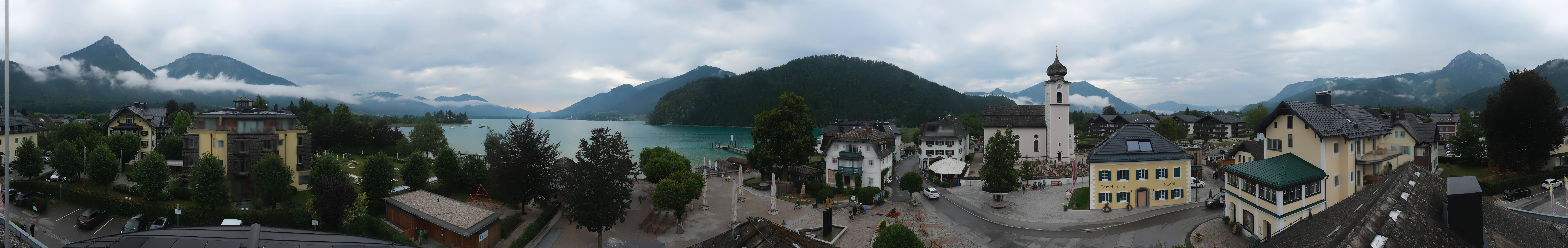 Archiv Foto Webcam Panoramasicht über Strobl