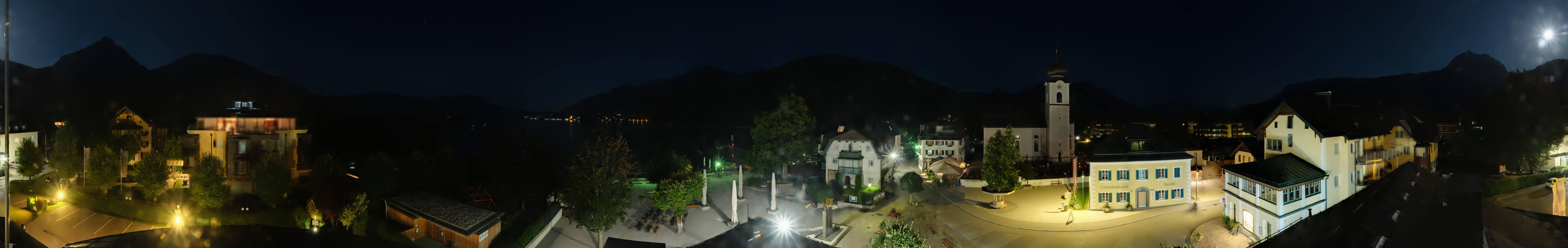 Archiv Foto Webcam Panoramasicht über Strobl