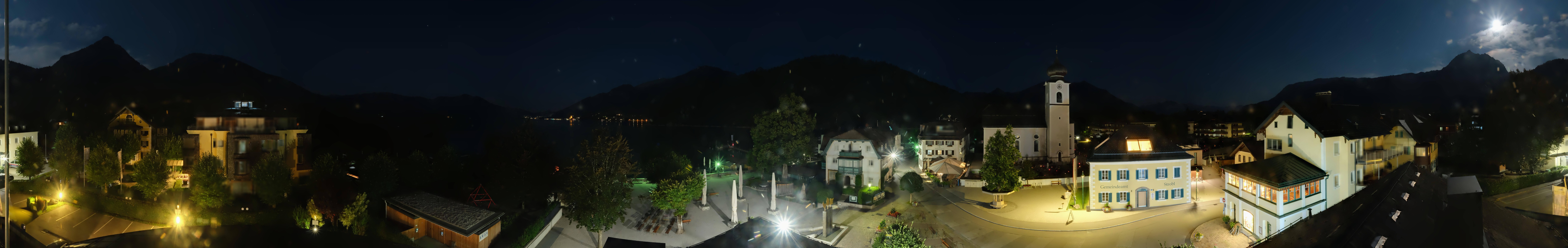 Archiv Foto Webcam Panoramasicht über Strobl