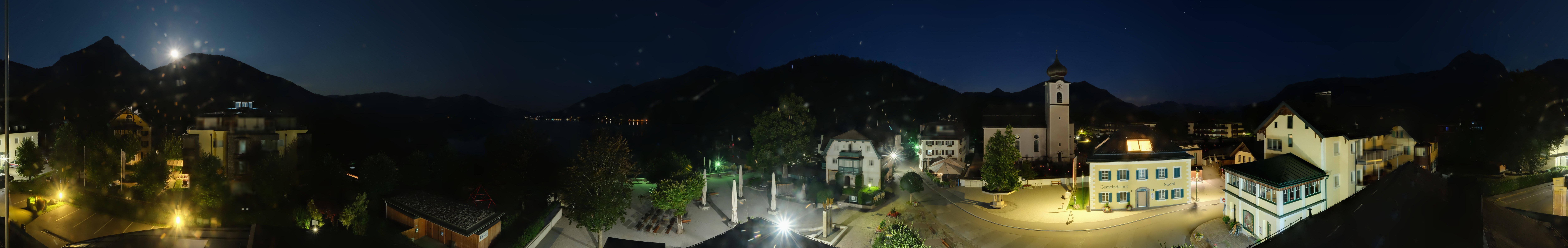 Archiv Foto Webcam Panoramasicht über Strobl