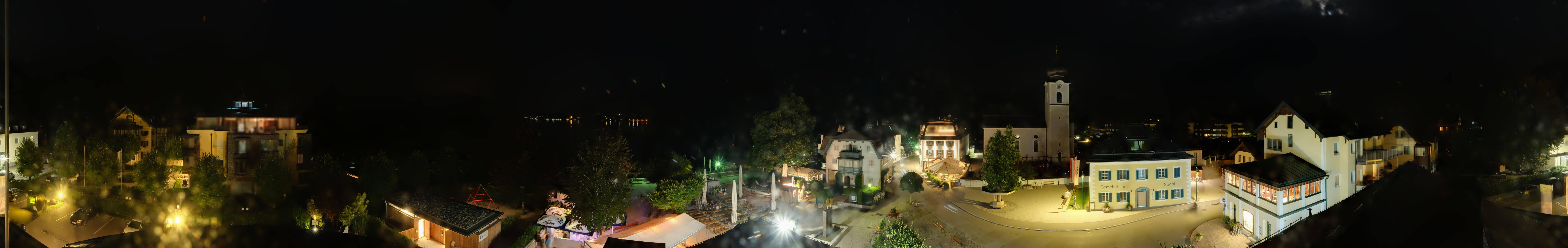 Archiv Foto Webcam Panoramasicht über Strobl